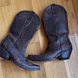 Cavender Cowgirl Leather Boots